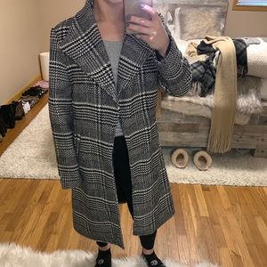 NWOT herringbone trench coat